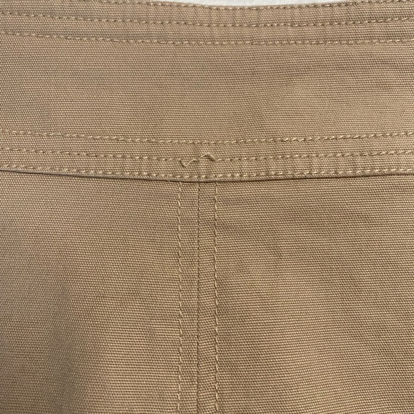 Talbots tan linen skirt size 6 - Picture 5 of 5